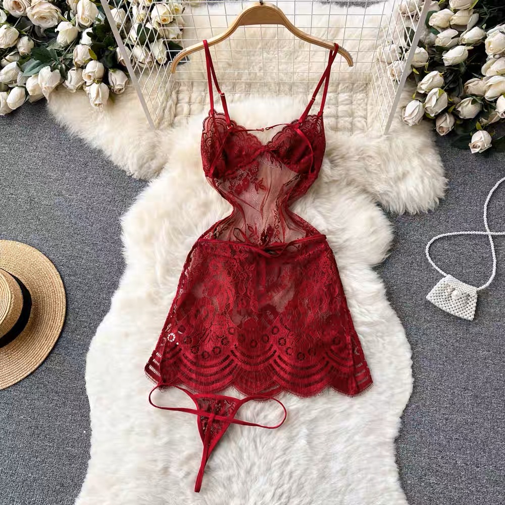 Baby keeper lace gown set SW110 images